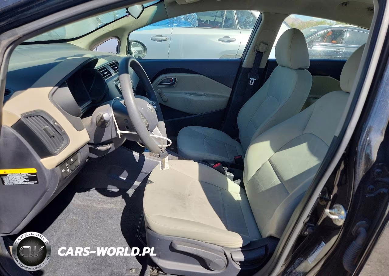 2013 Kia Rio Lx VIN:KNADM4A34D6195722 - 7