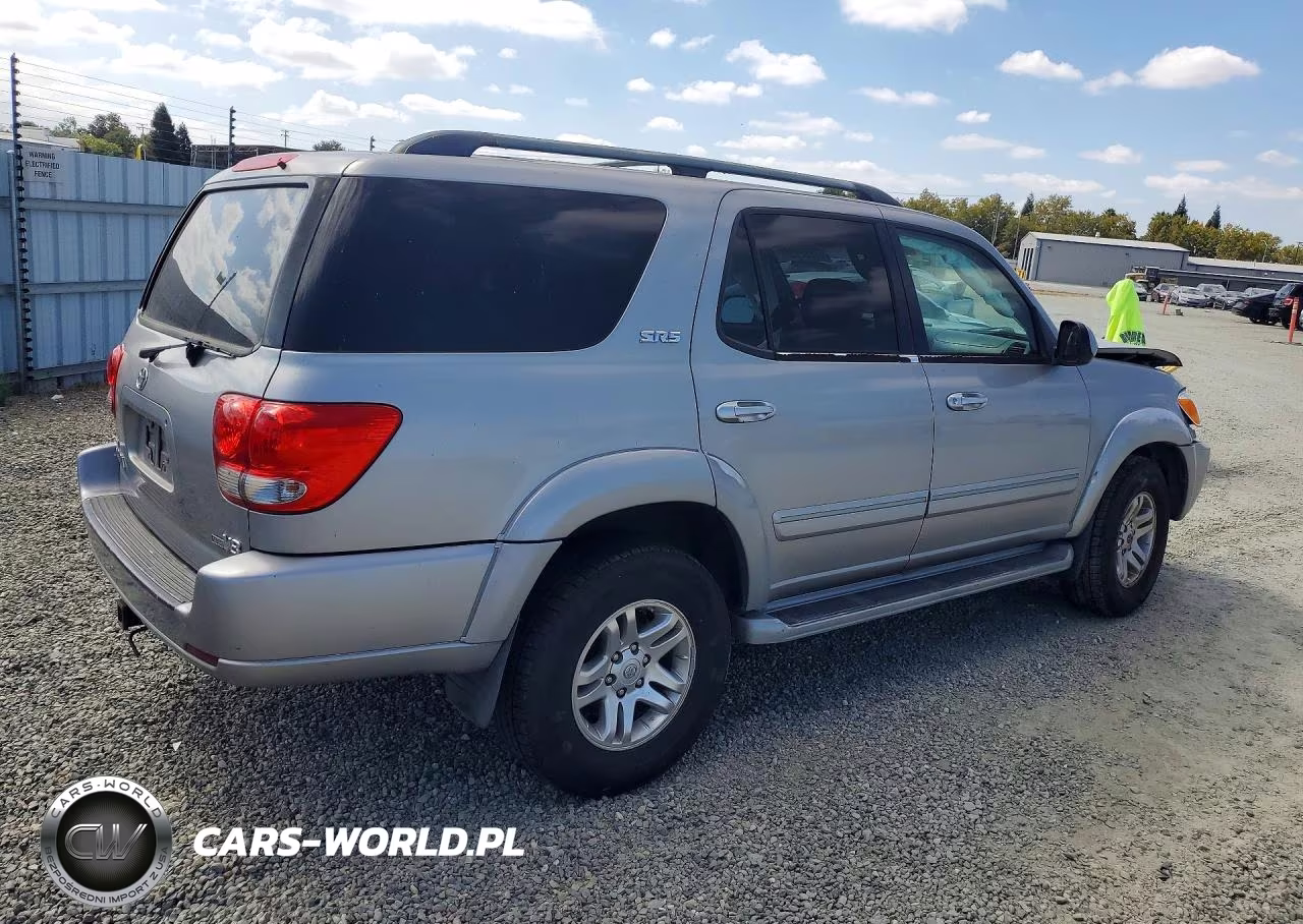 2005 Toyota Sequoia Sr5 VIN:5TDZT34A45S243284 - 3