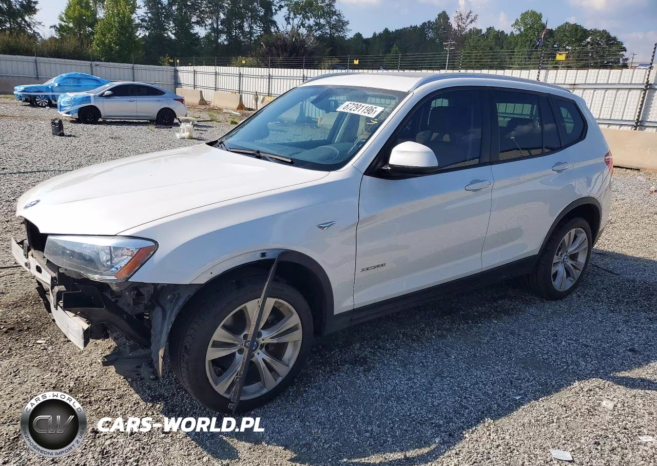 2016 BMW X3 xDrive28I VIN:5UXWX9C57G0D77308 - 1