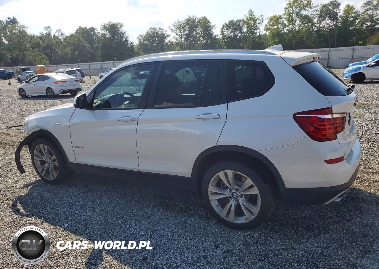 2016 BMW X3 xDrive28I VIN:5UXWX9C57G0D77308 - 2