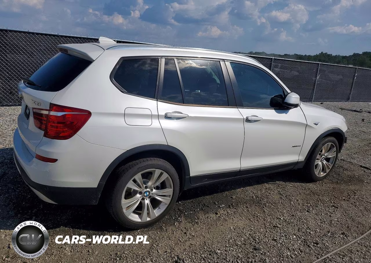 2016 BMW X3 xDrive28I VIN:5UXWX9C57G0D77308 - 3