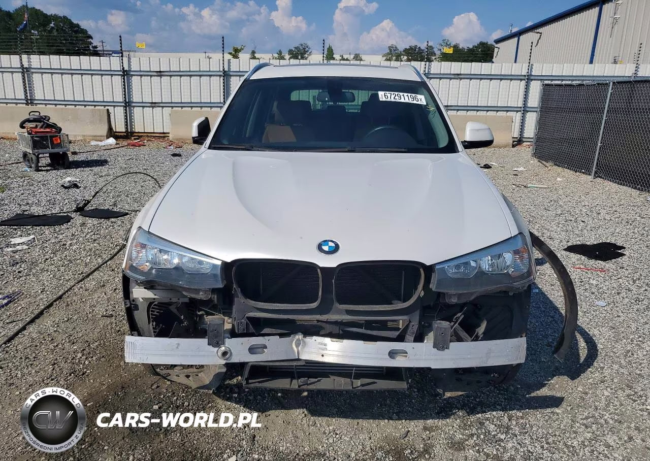 2016 BMW X3 xDrive28I VIN:5UXWX9C57G0D77308 - 5