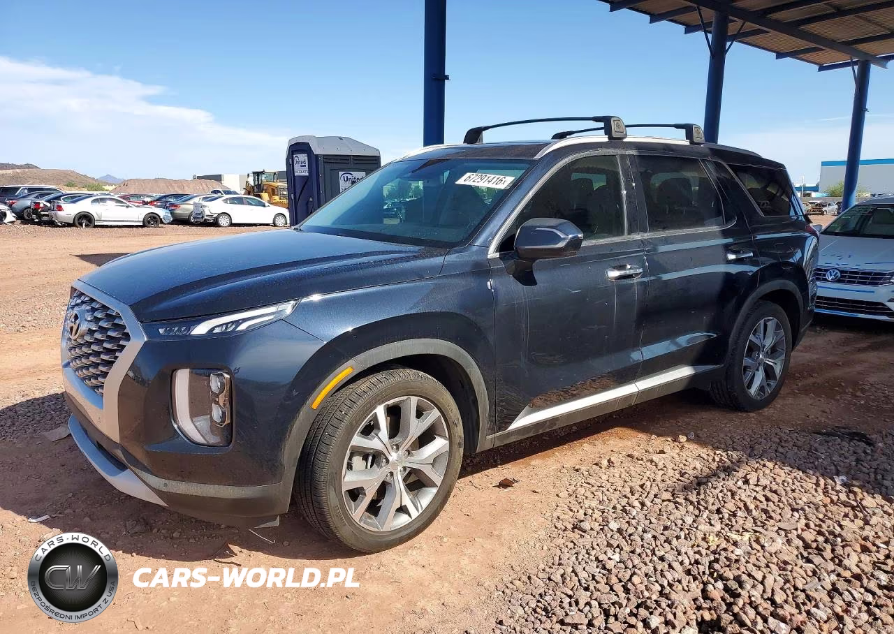 2022 Hyundai Palisade Sel VIN:KM8R44HEXNU374193 - 1