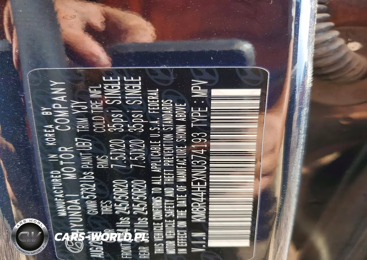 2022 Hyundai Palisade Sel VIN:KM8R44HEXNU374193 - 13