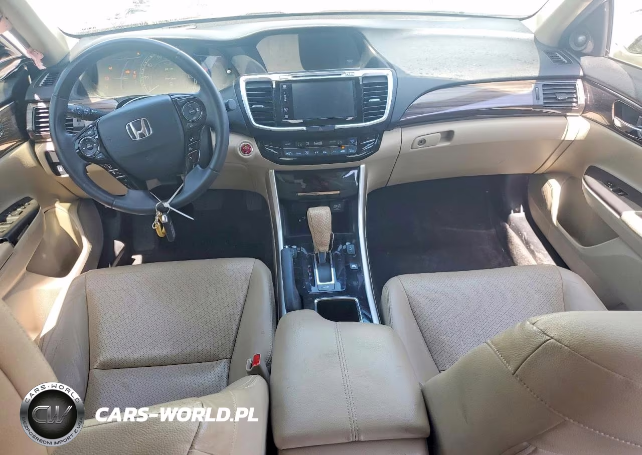 2017 Honda Accord Touring Hybrid VIN:JHMCR6F73HC000335 - 8