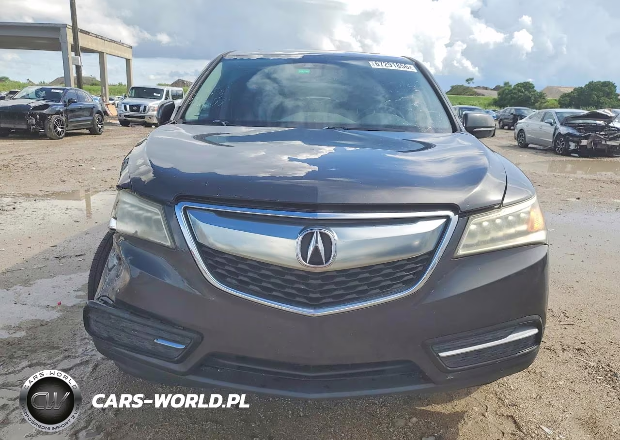 2016 Acura Mdx VIN:5FRYD3H21GB003076 - 5