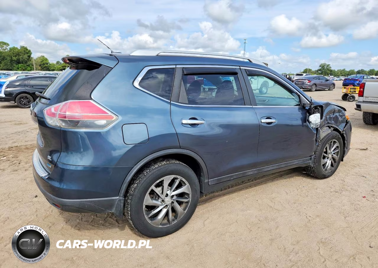 2014 Nissan Rogue Sl VIN:5N1AT2MT3EC807609 - 3