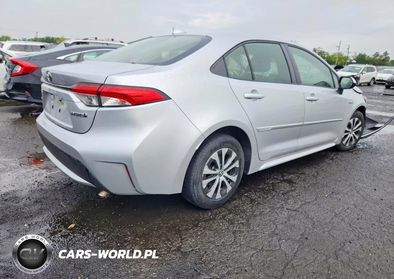 2021 Toyota Corolla Le VIN:JTDEAMDE9MJ000854 - 3
