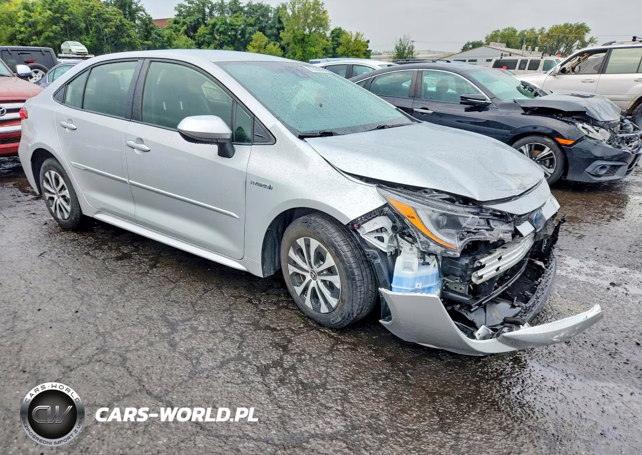 2021 Toyota Corolla Le VIN:JTDEAMDE9MJ000854 - 4