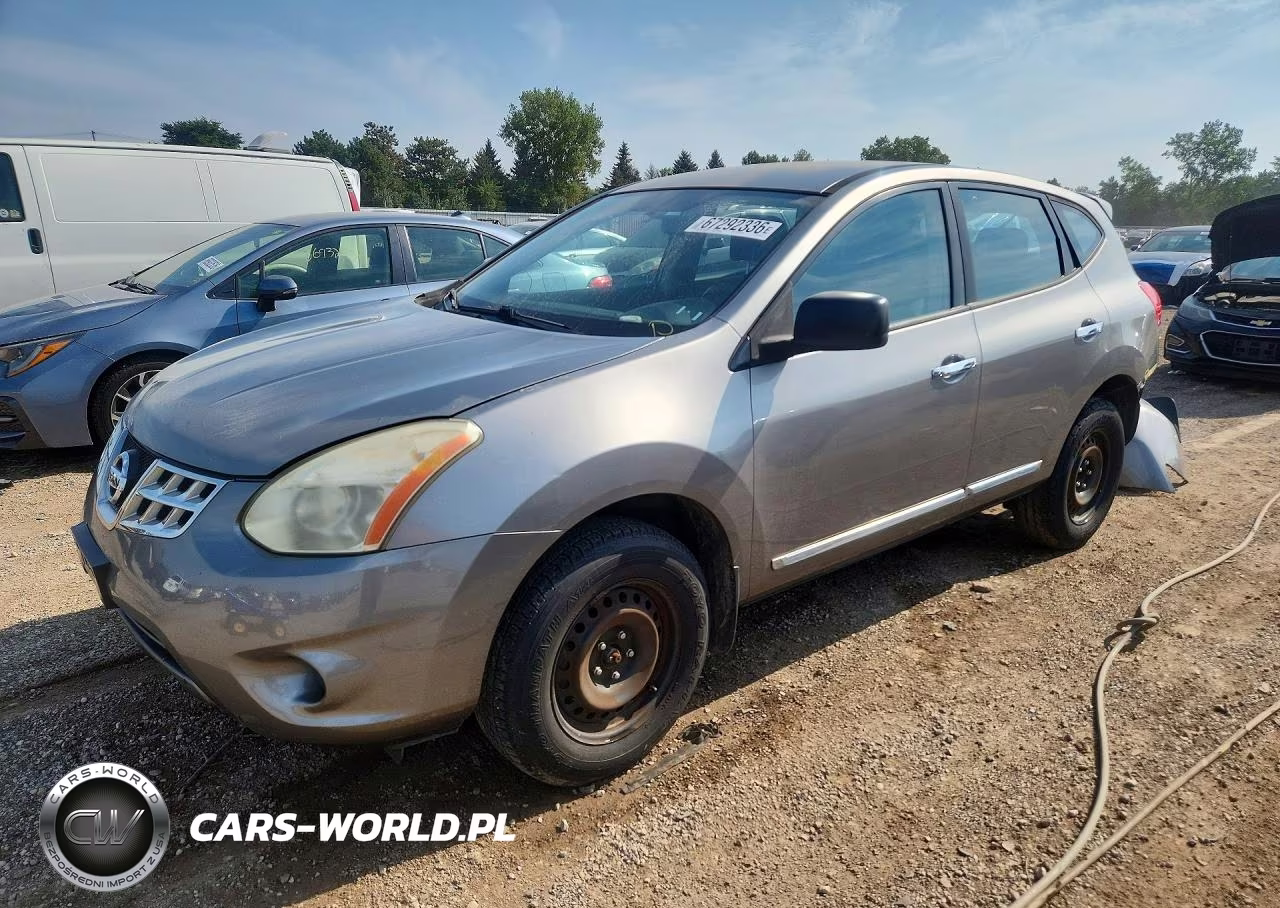 2013 Nissan Rogue S VIN:JN8AS5MT8DW505632 - 1
