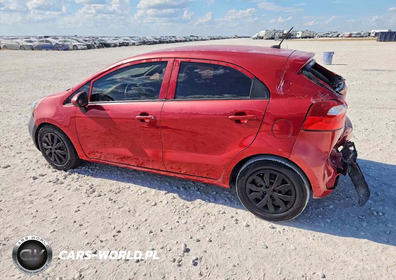 2013 Kia Rio Lx VIN:KNADM5A34D6262504 - 2