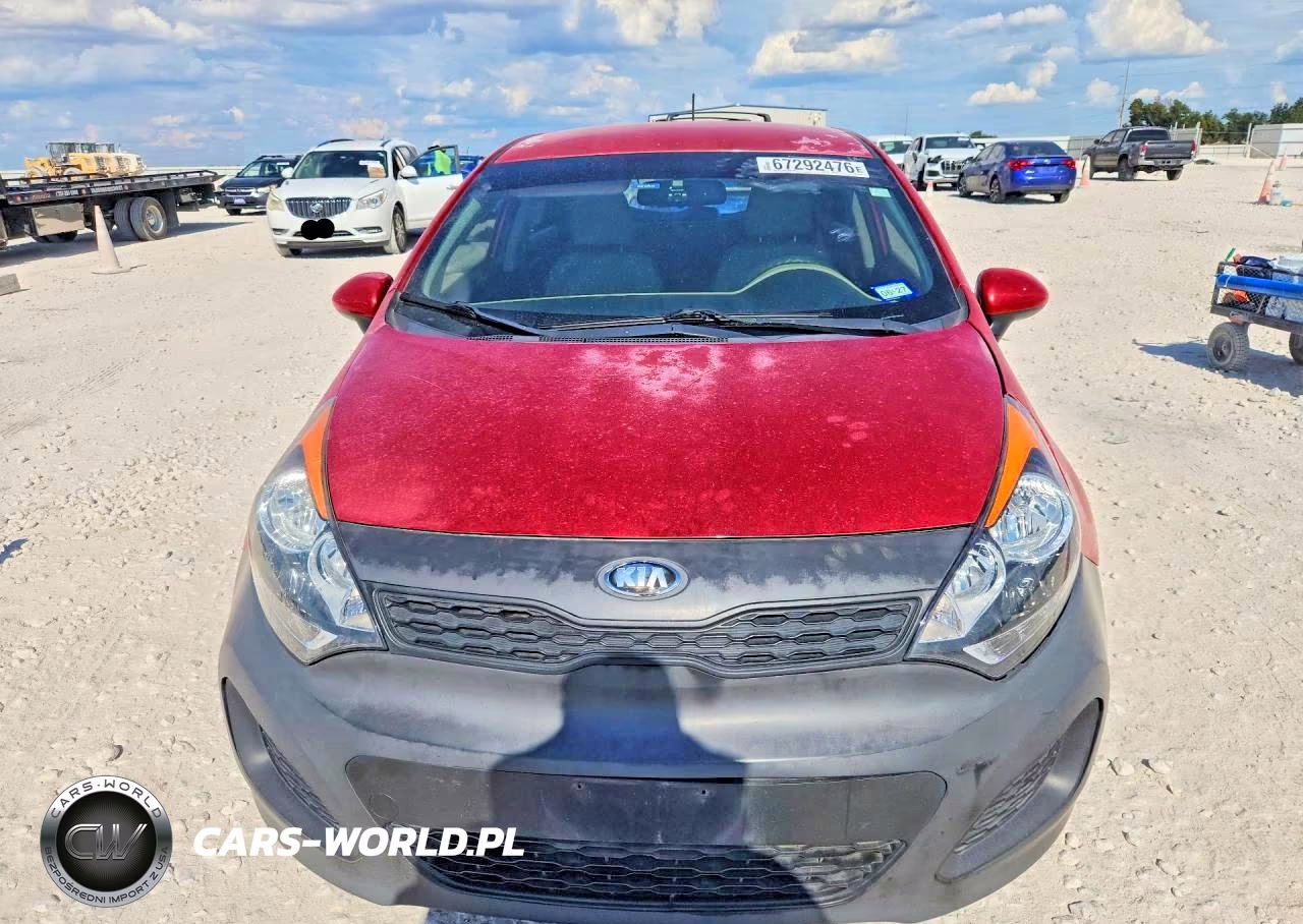 2013 Kia Rio Lx VIN:KNADM5A34D6262504 - 5