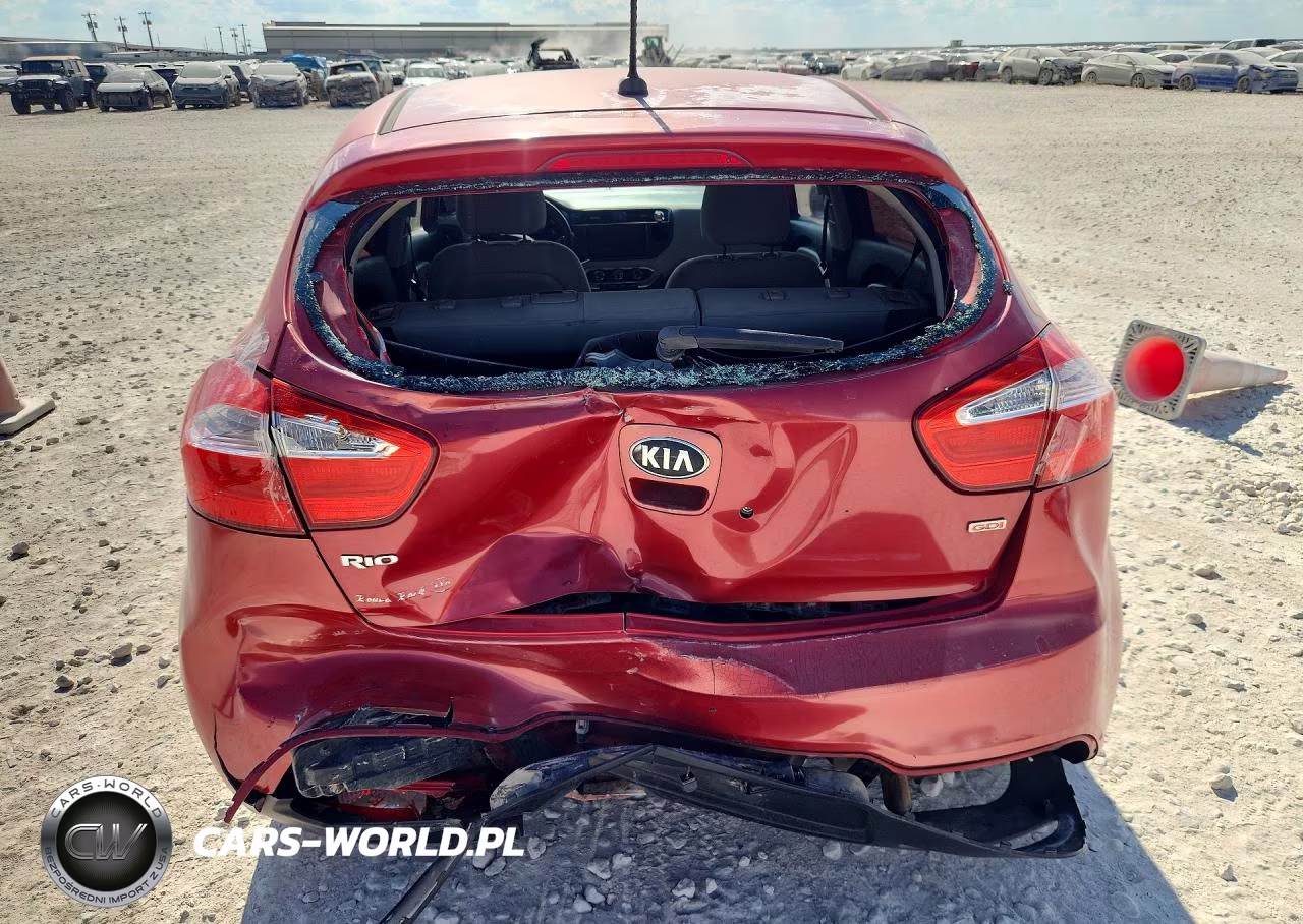 2013 Kia Rio Lx VIN:KNADM5A34D6262504 - 6