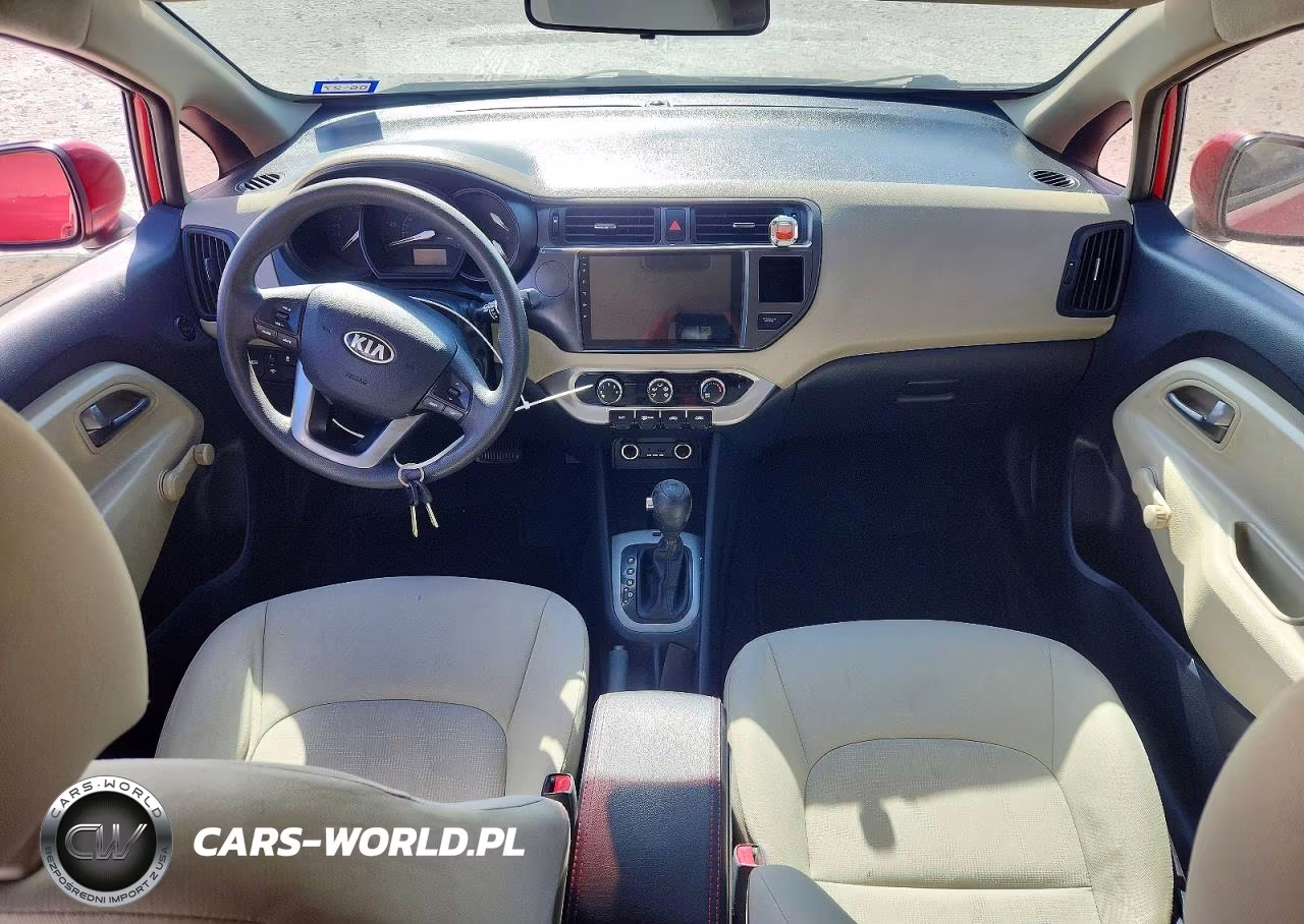 2013 Kia Rio Lx VIN:KNADM5A34D6262504 - 8