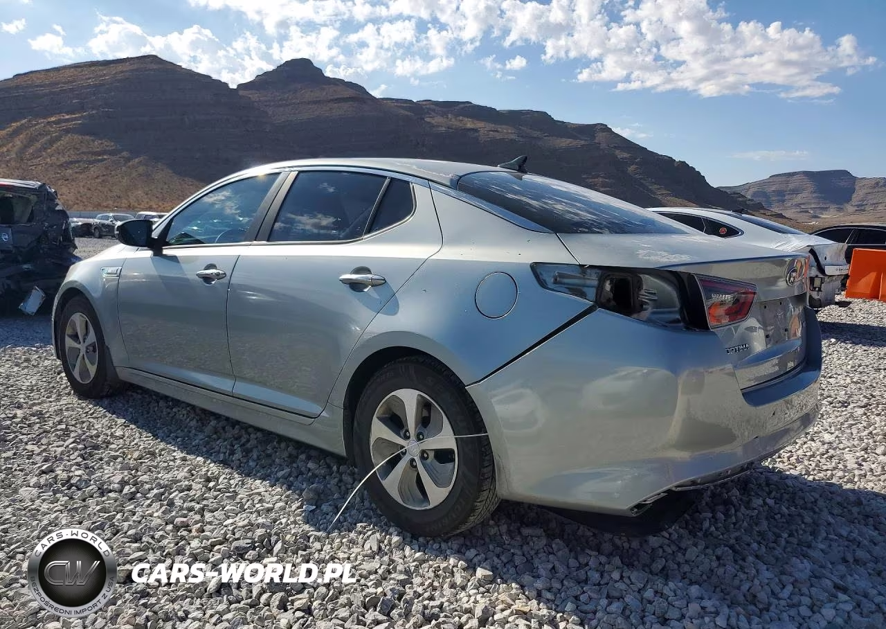 2014 Kia Optima Hybrid VIN:KNAGM4AD2E5066097 - 2