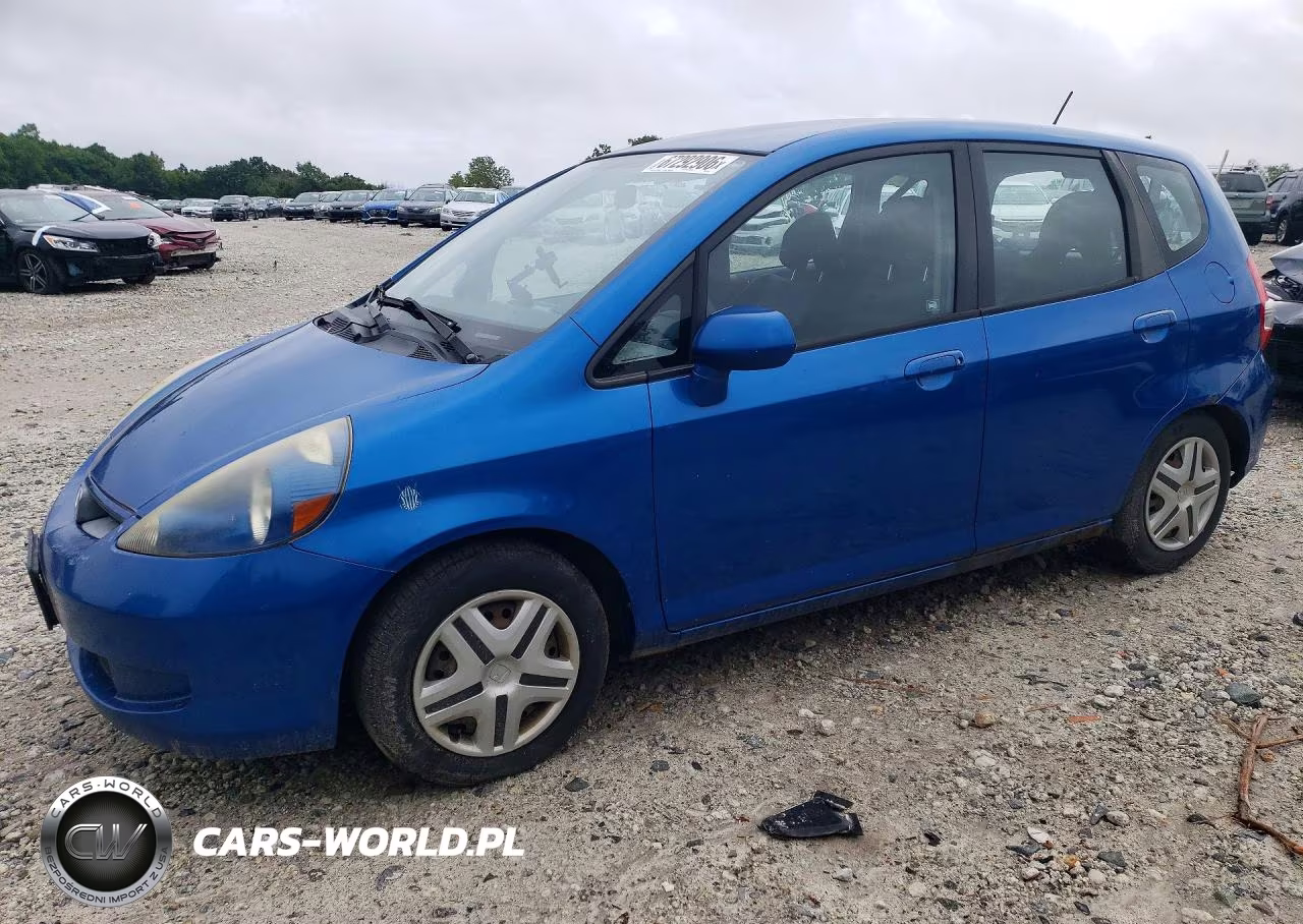 2008 Honda Fit VIN:JHMGD37448S067731 - 1