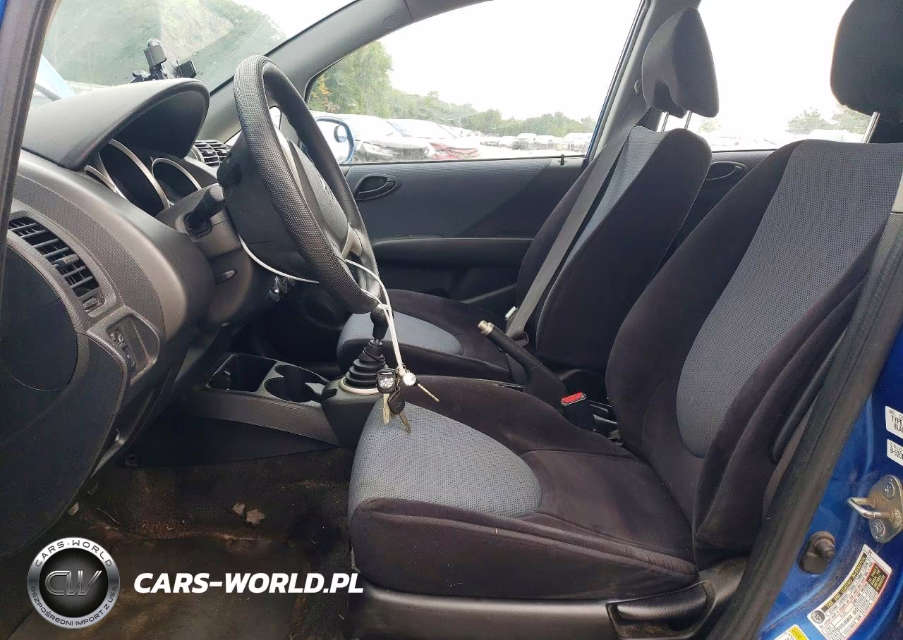2008 Honda Fit VIN:JHMGD37448S067731 - 7