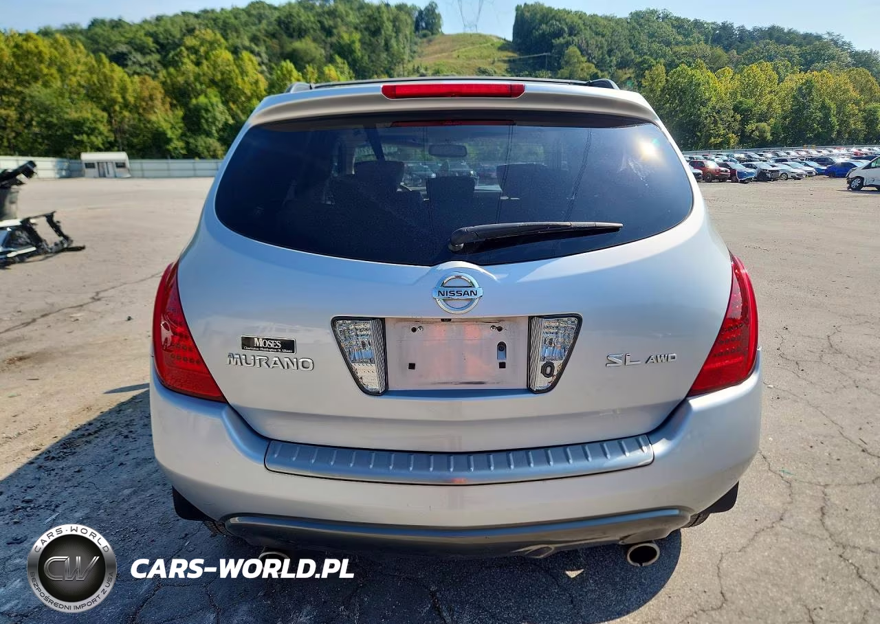 2007 Nissan Murano S VIN:JN8AZ08WX7W624810 - 6