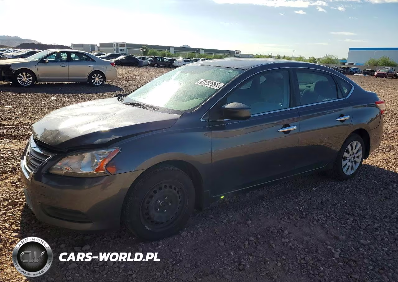 2013 Nissan Sentra S VIN:3N1AB7AP6DL623105 - 1