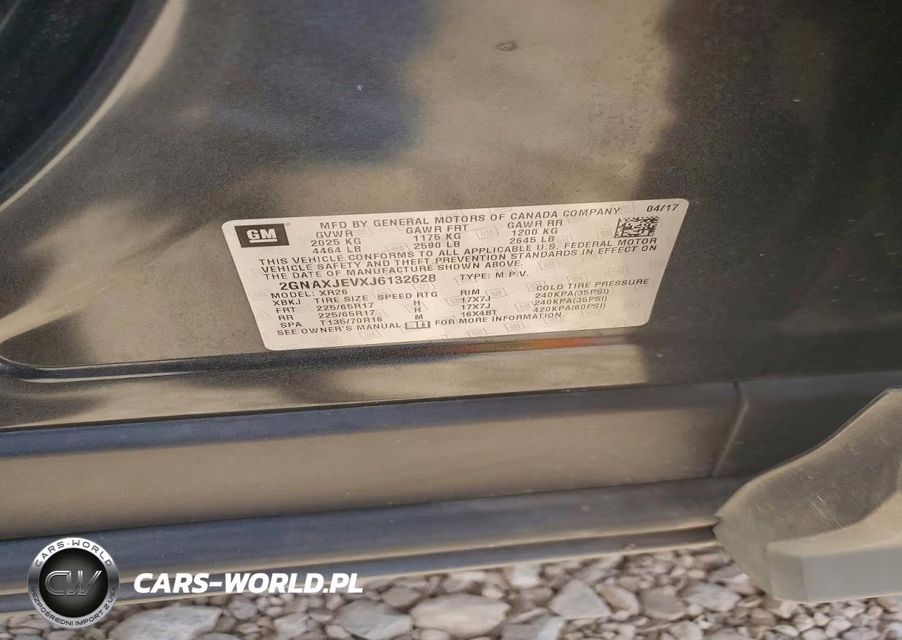 2018 Chevrolet Equinox Lt VIN:2GNAXJEVXJ6132628 - 13