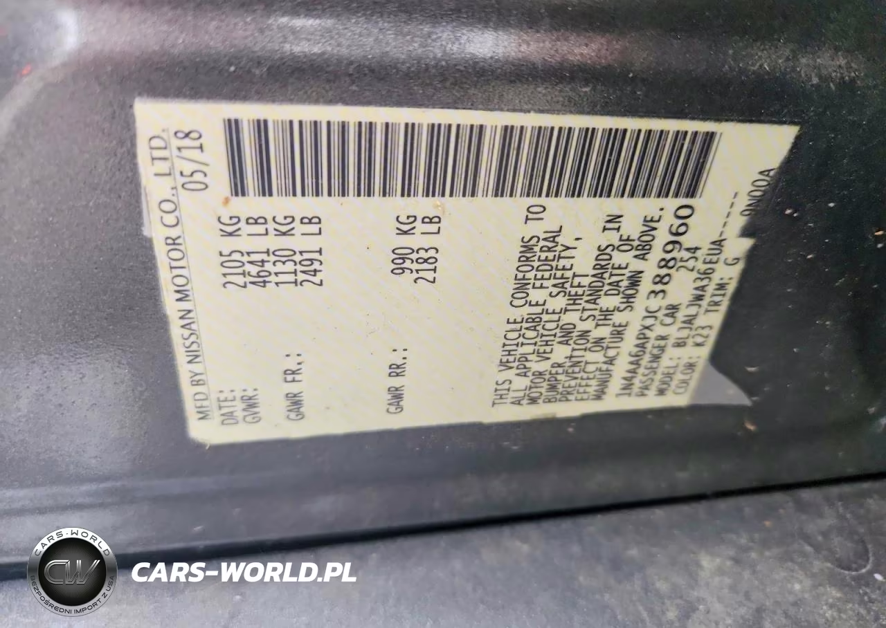 2018 Nissan Maxima 3.5 Sv VIN:1N4AA6APXJC388960 - 12