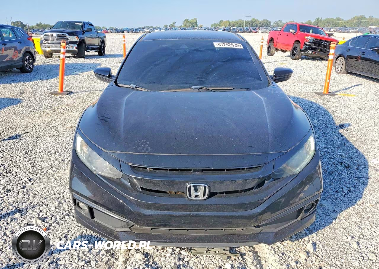 2019 Honda Civic Sport VIN:2HGFC2F89KH596347 - 5
