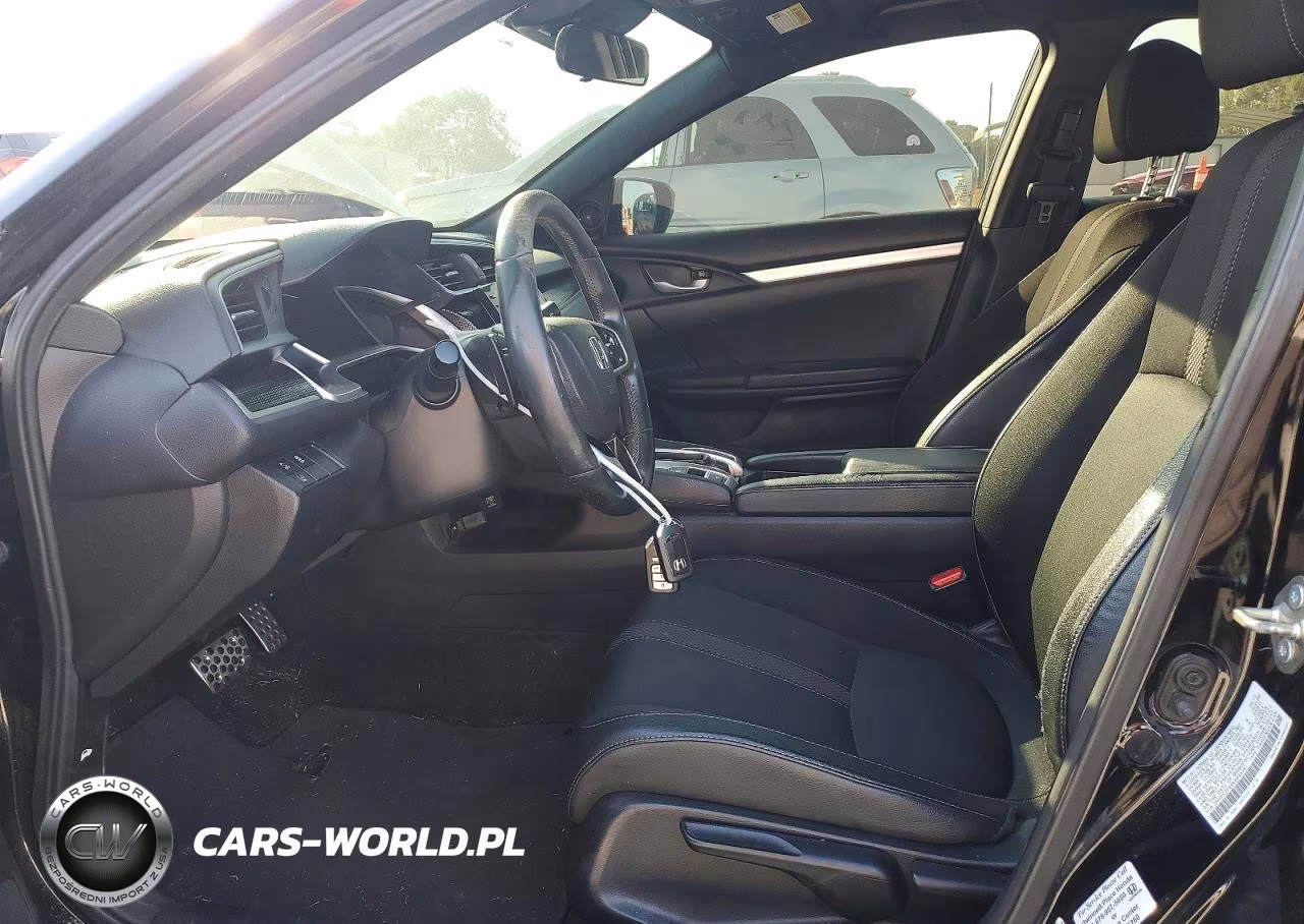 2019 Honda Civic Sport VIN:2HGFC2F89KH596347 - 7