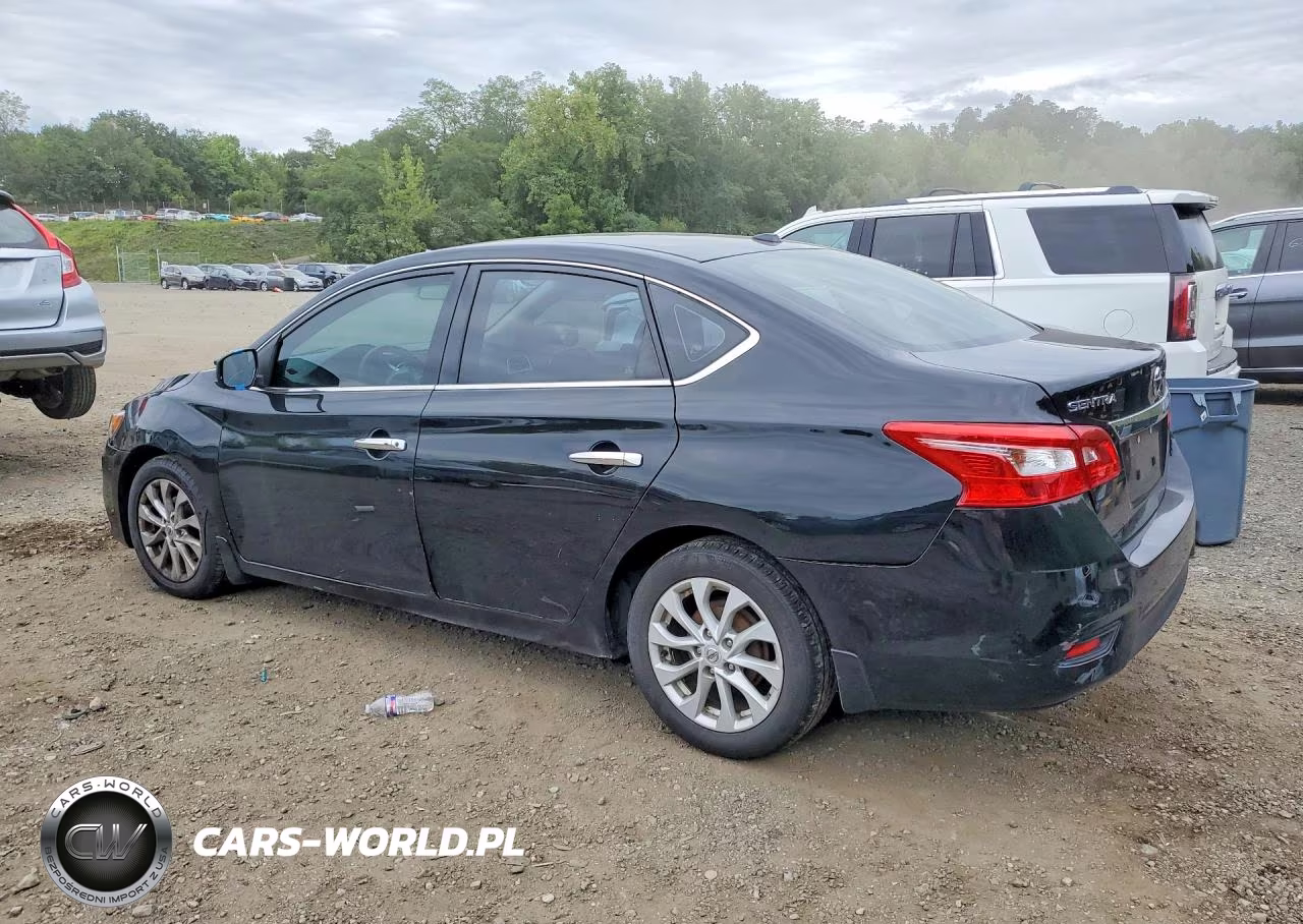 2019 Nissan Sentra Sv VIN:3N1AB7AP2KY418851 - 2