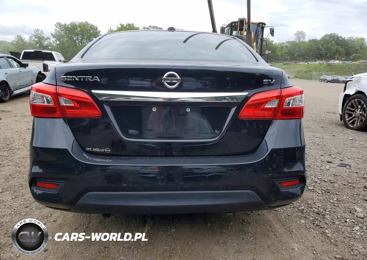 2019 Nissan Sentra Sv VIN:3N1AB7AP2KY418851 - 6