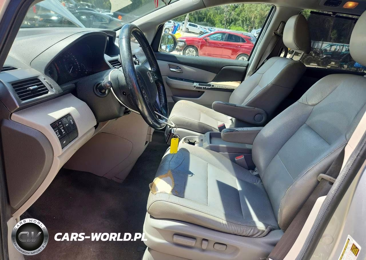 2014 Honda Odyssey Exl VIN:5FNRL5H63EB033524 - 7