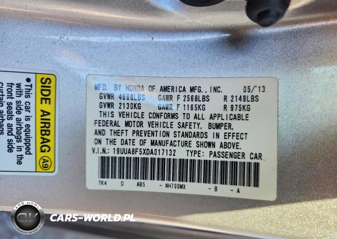 2013 Acura Tl Tech VIN:19UUA8F5XDA017132 - 12