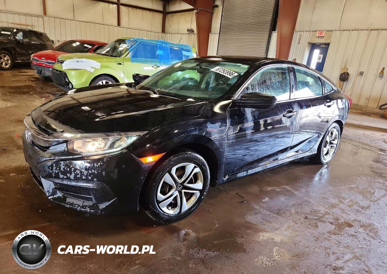 2018 Honda Civic Lx VIN:19XFC2F53JE020140 - 1