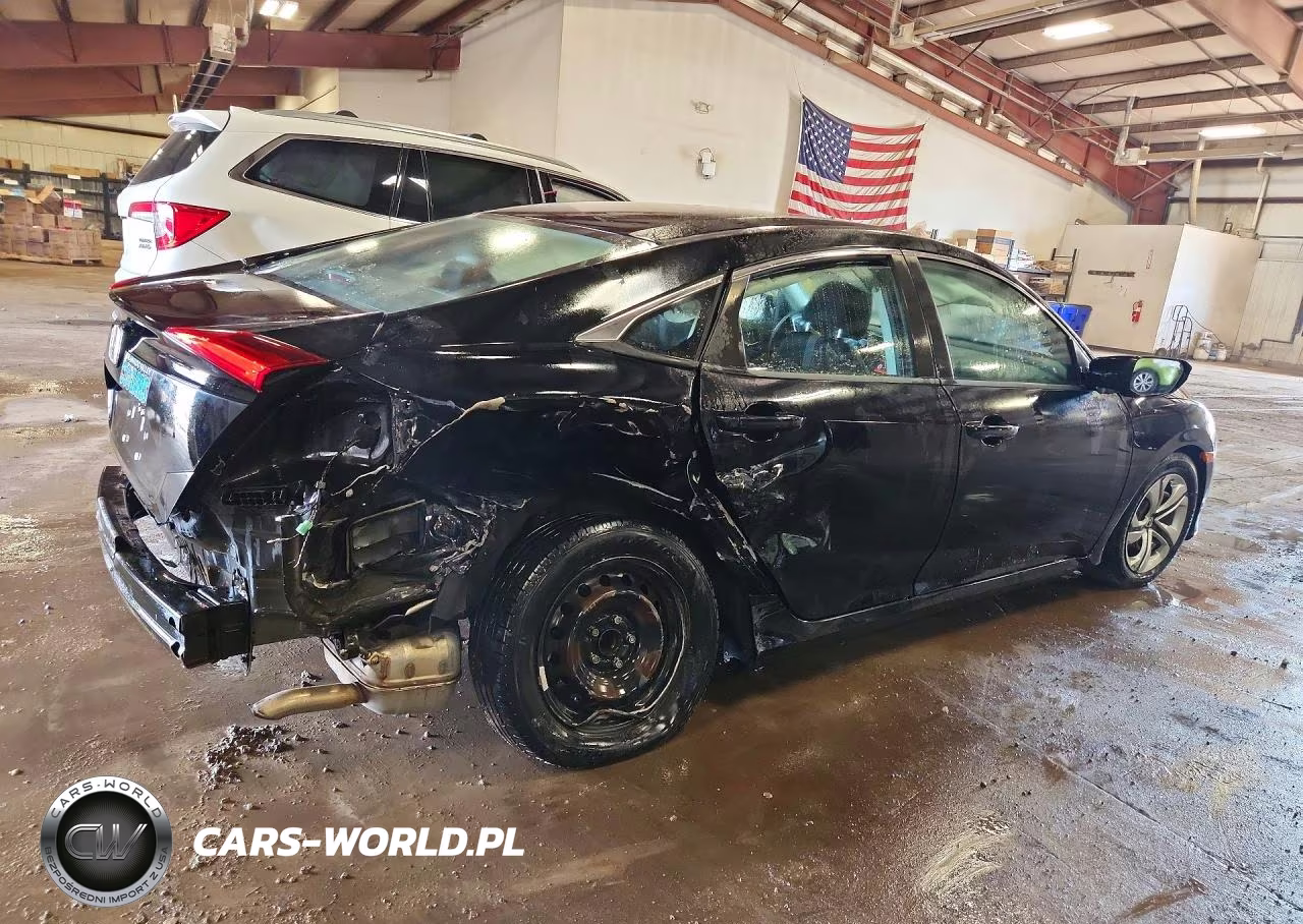 2018 Honda Civic Lx VIN:19XFC2F53JE020140 - 3