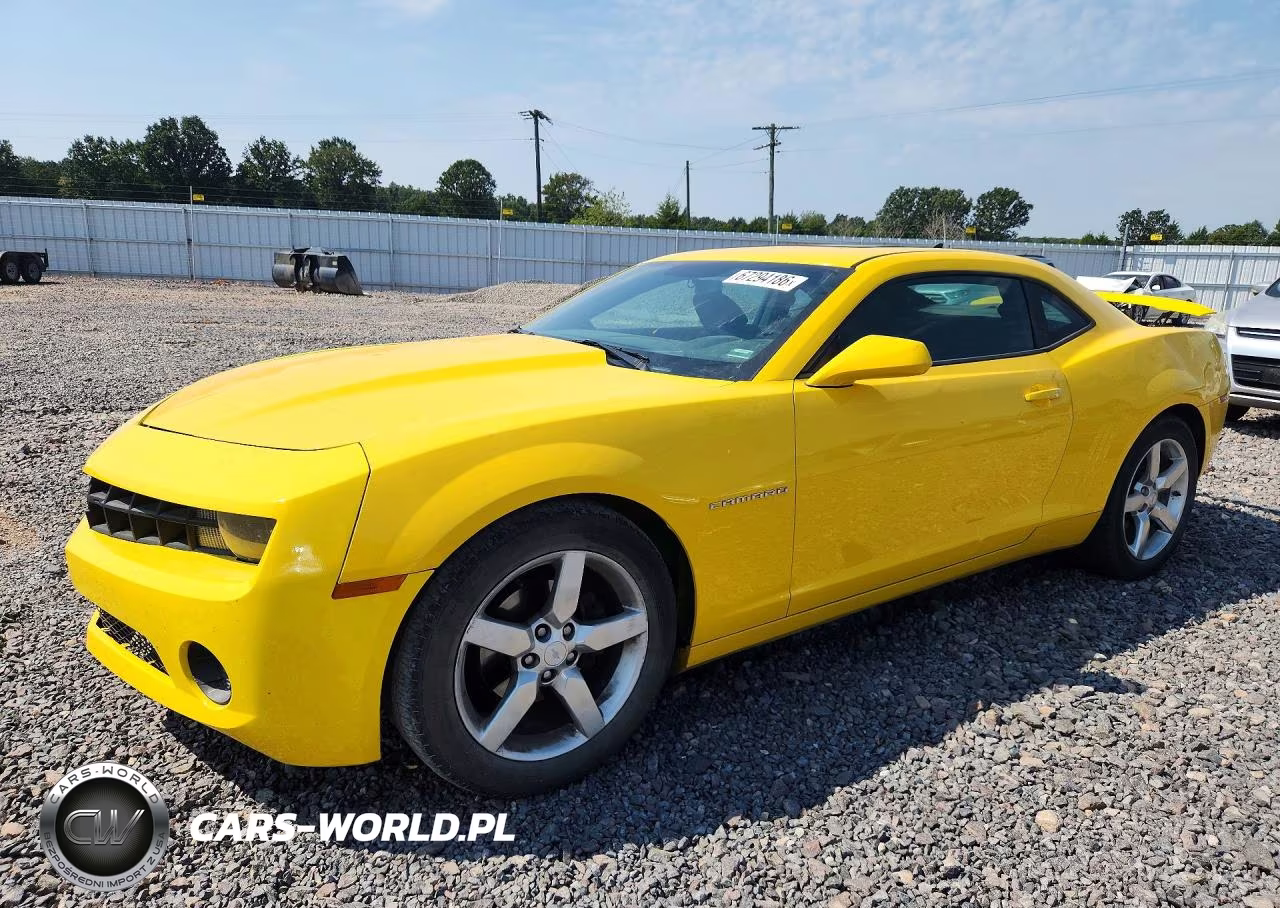 2013 Chevrolet Camaro Lt VIN:2G1FB1E31D9165444 - 1