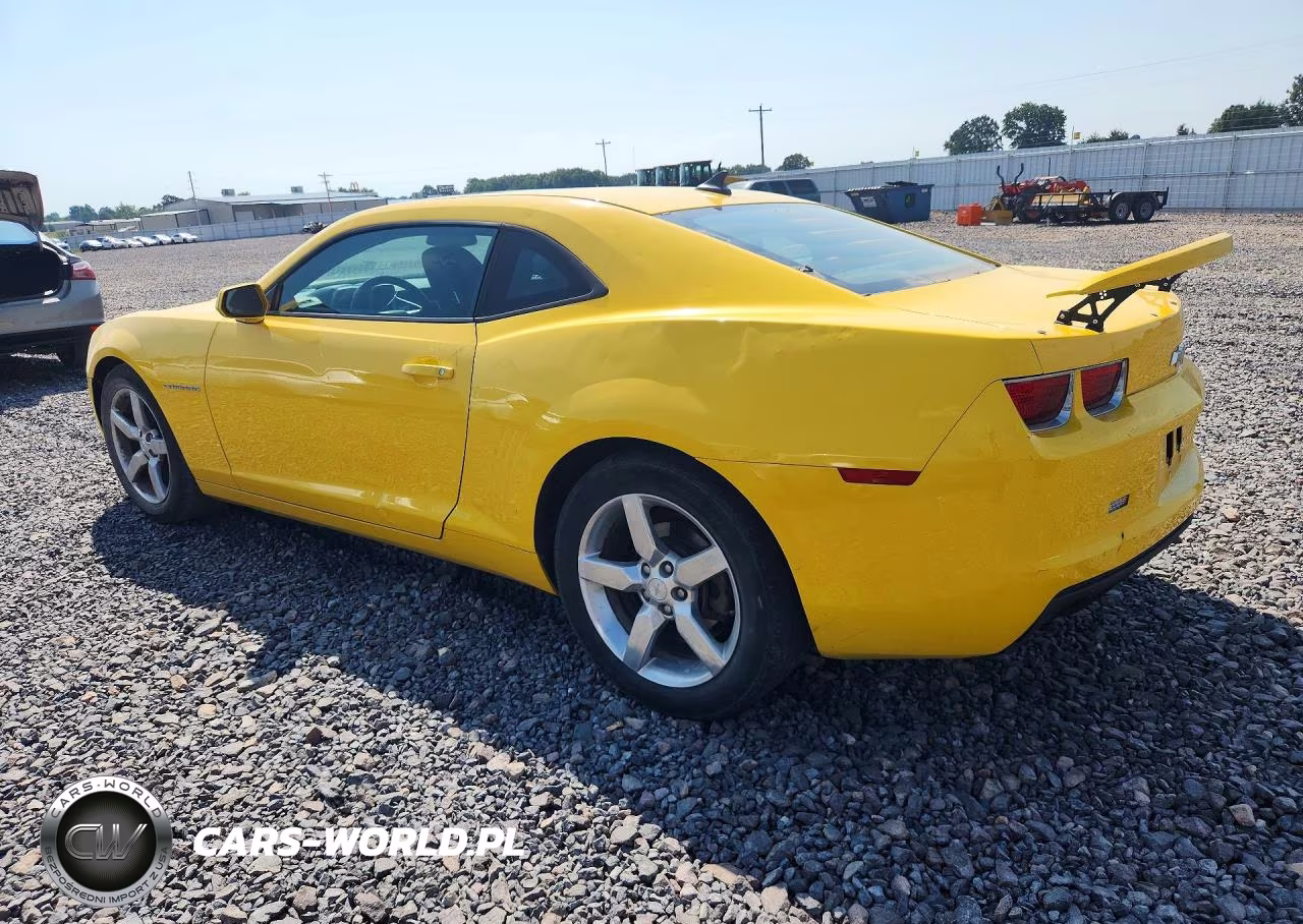 2013 Chevrolet Camaro Lt VIN:2G1FB1E31D9165444 - 2