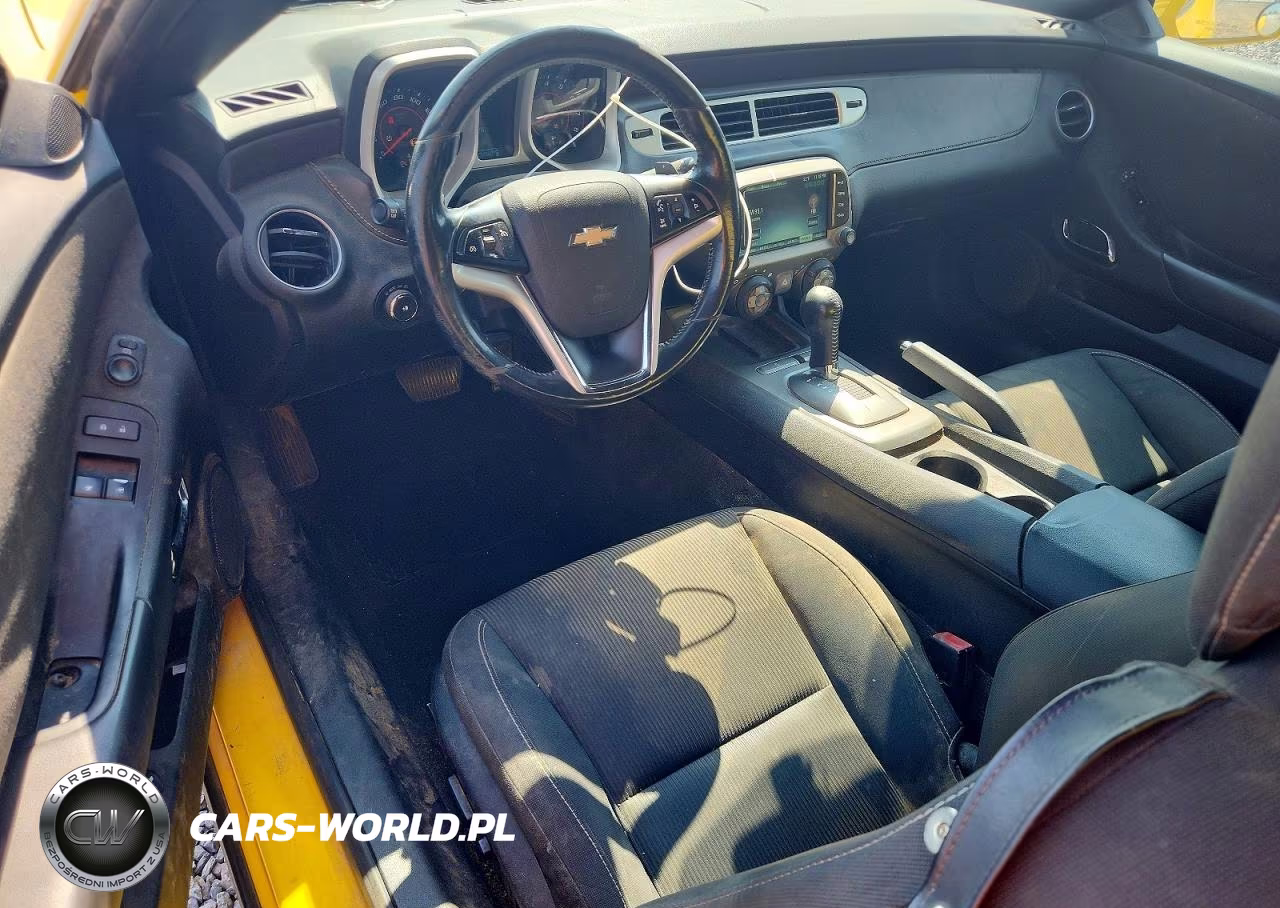2013 Chevrolet Camaro Lt VIN:2G1FB1E31D9165444 - 8