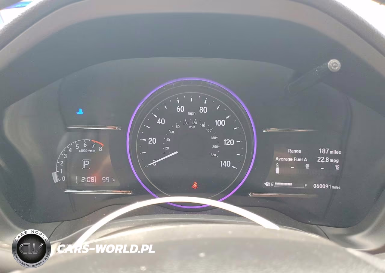 2019 Honda Hr-V Exl VIN:3CZRU5H74KM708353 - 9