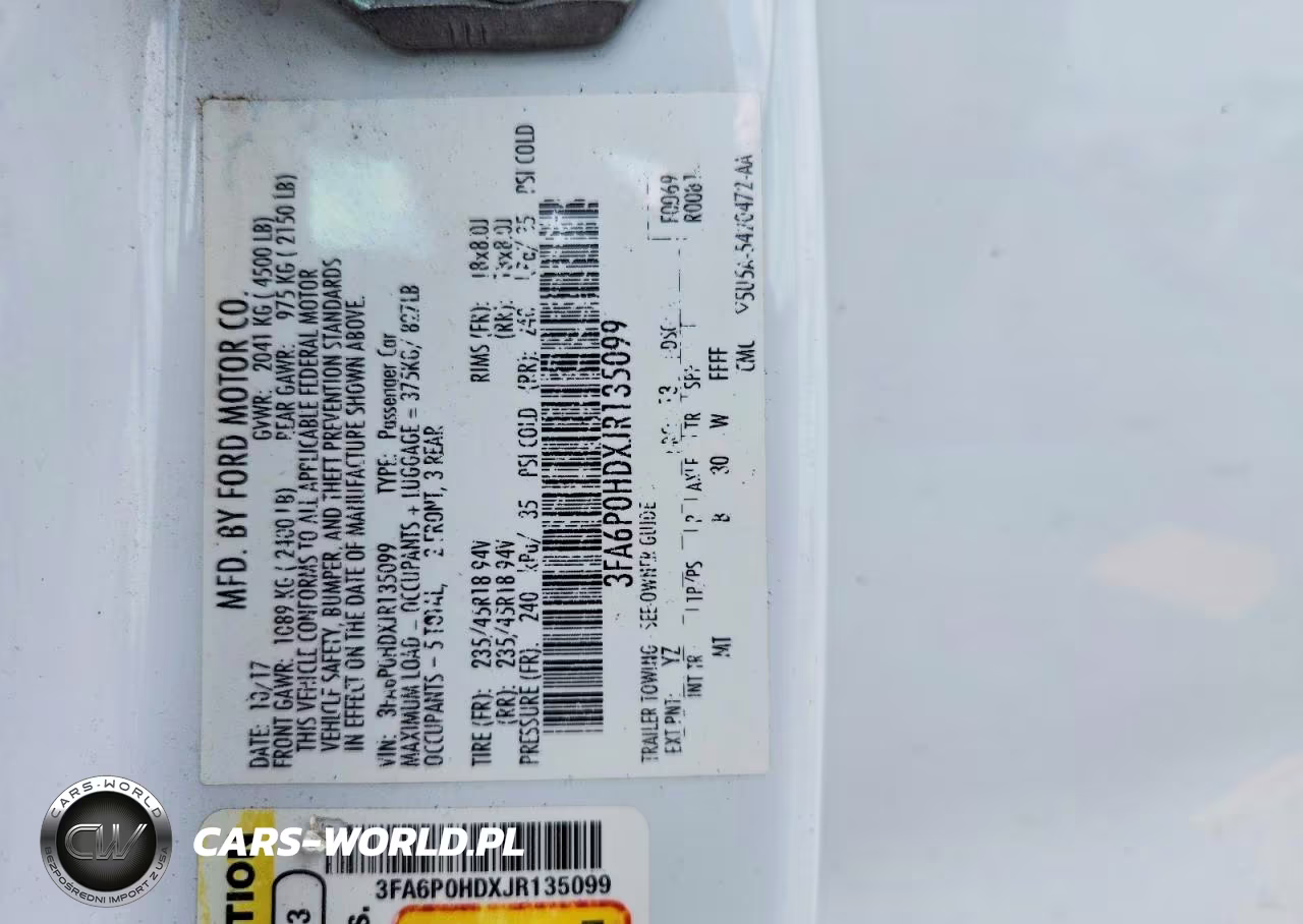 2018 Ford Fusion Se VIN:3FA6P0HDXJR135099 - 12