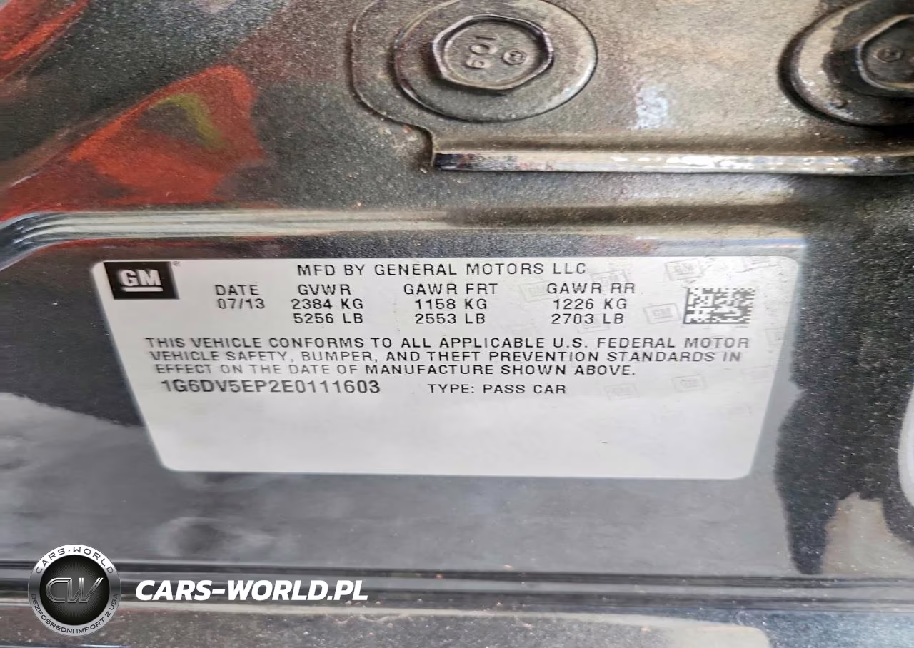 2014 Cadillac Cts-V VIN:1G6DV5EP2E0111603 - 12