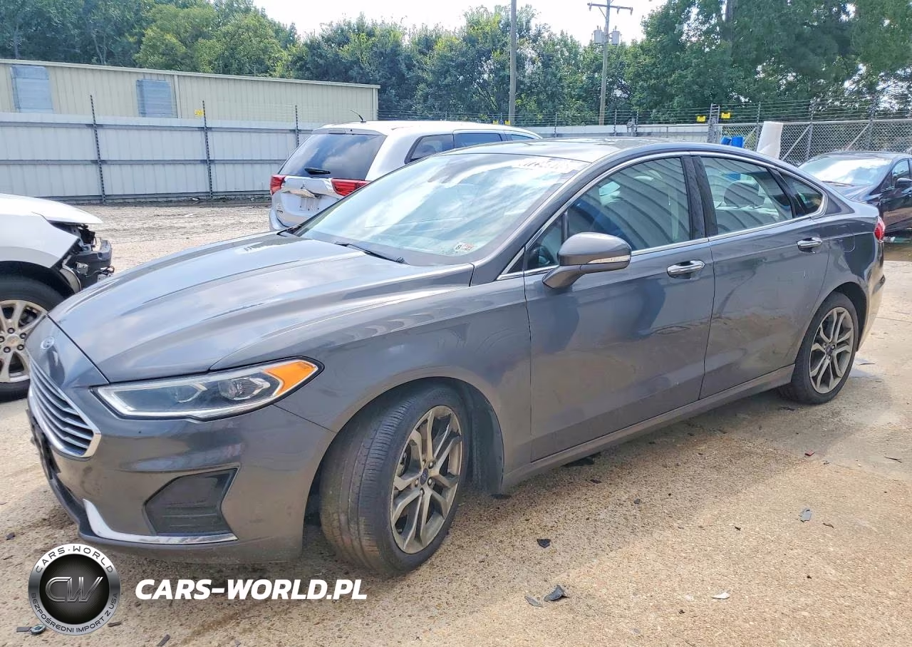 2019 Ford Fusion Sel VIN:3FA6P0CD1KR233401 - 1