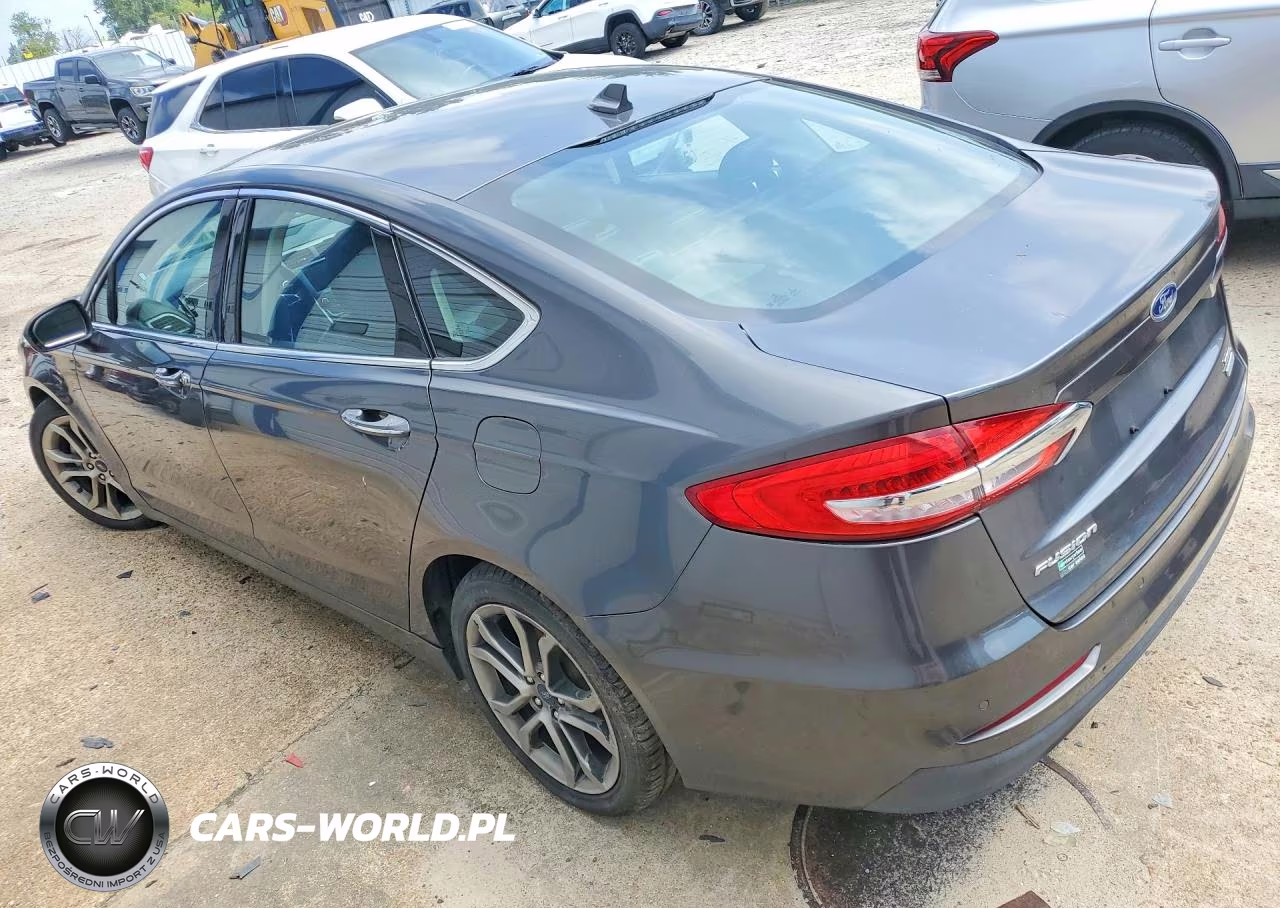 2019 Ford Fusion Sel VIN:3FA6P0CD1KR233401 - 2