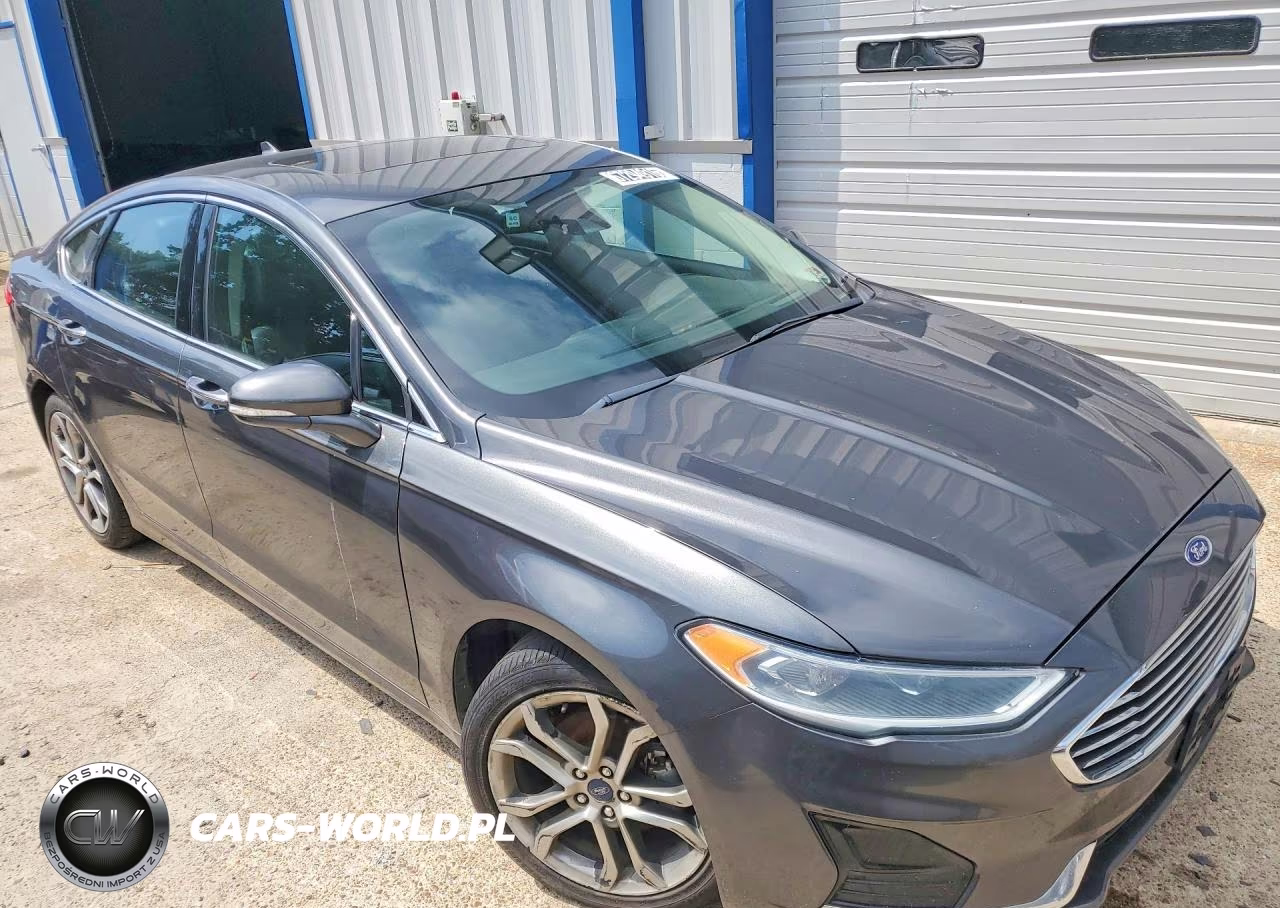 2019 Ford Fusion Sel VIN:3FA6P0CD1KR233401 - 4