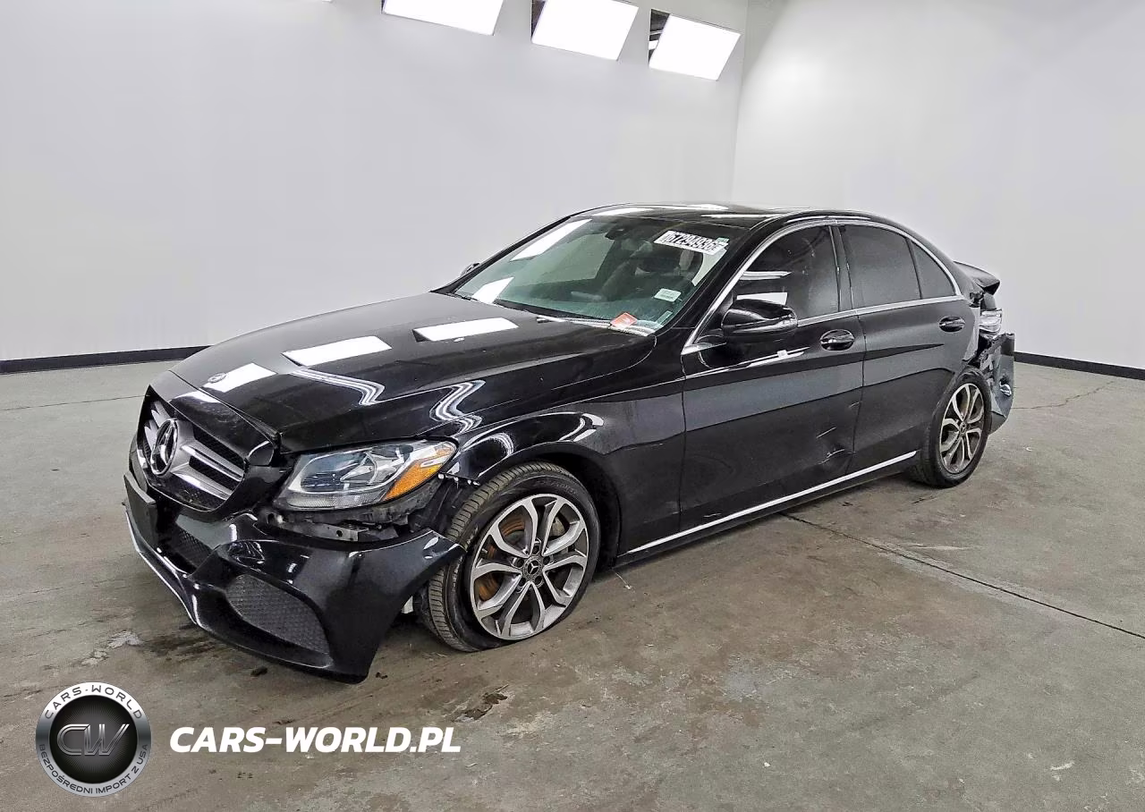 2018 Mercedes-Benz C 300 VIN:55SWF4JB0JU242238 - 1