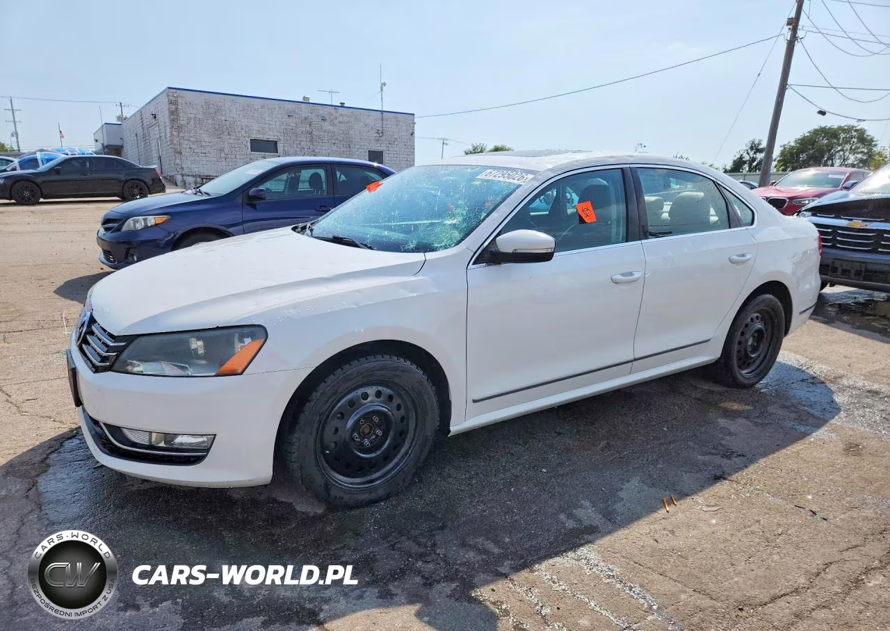 2015 Volkswagen Passat Sel VIN:1VWCV7A38FC085254 - 1