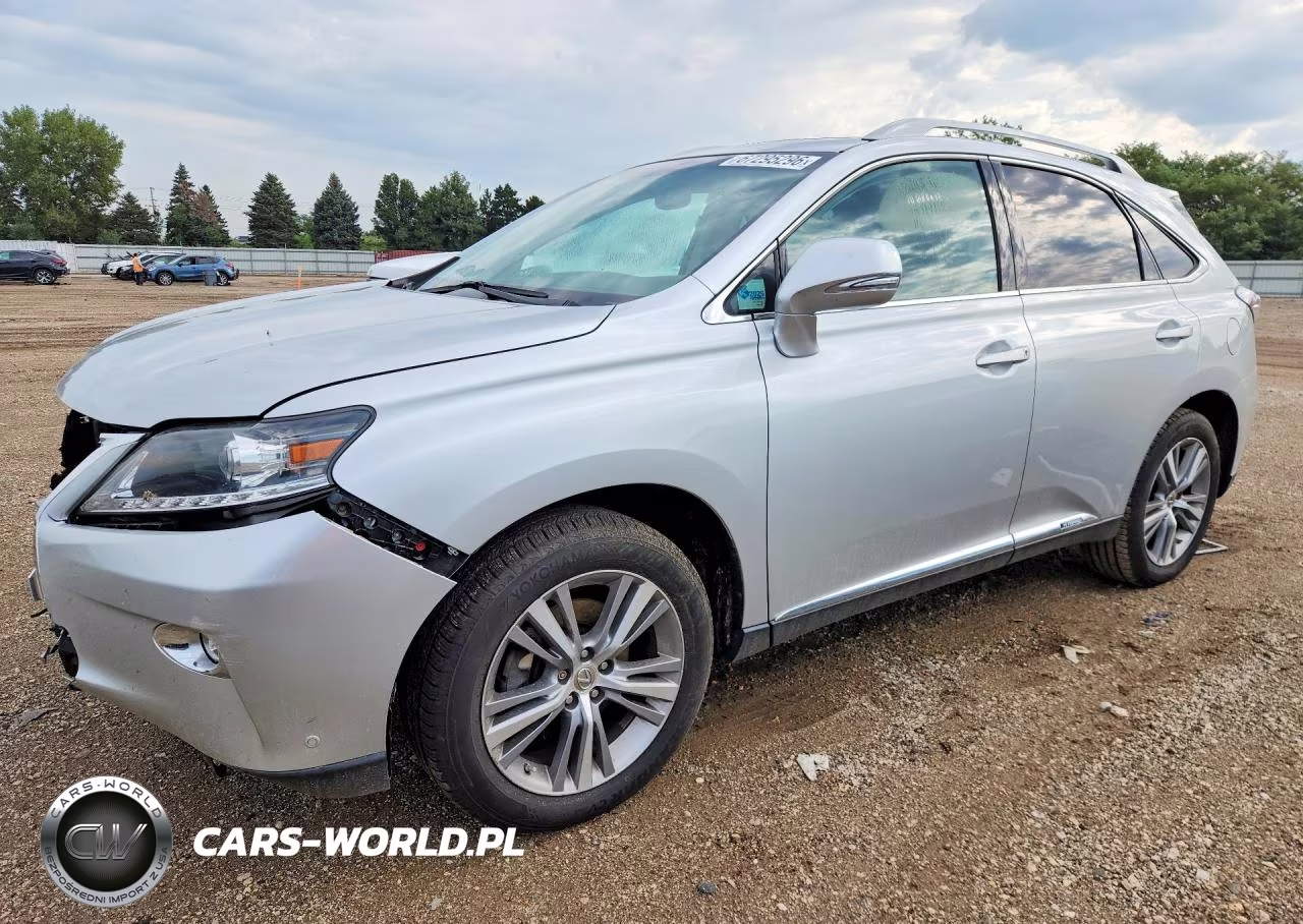 2015 Lexus Rx 450H VIN:2T2BC1BAXFC009326 - 1