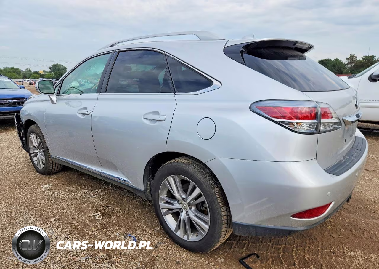 2015 Lexus Rx 450H VIN:2T2BC1BAXFC009326 - 2