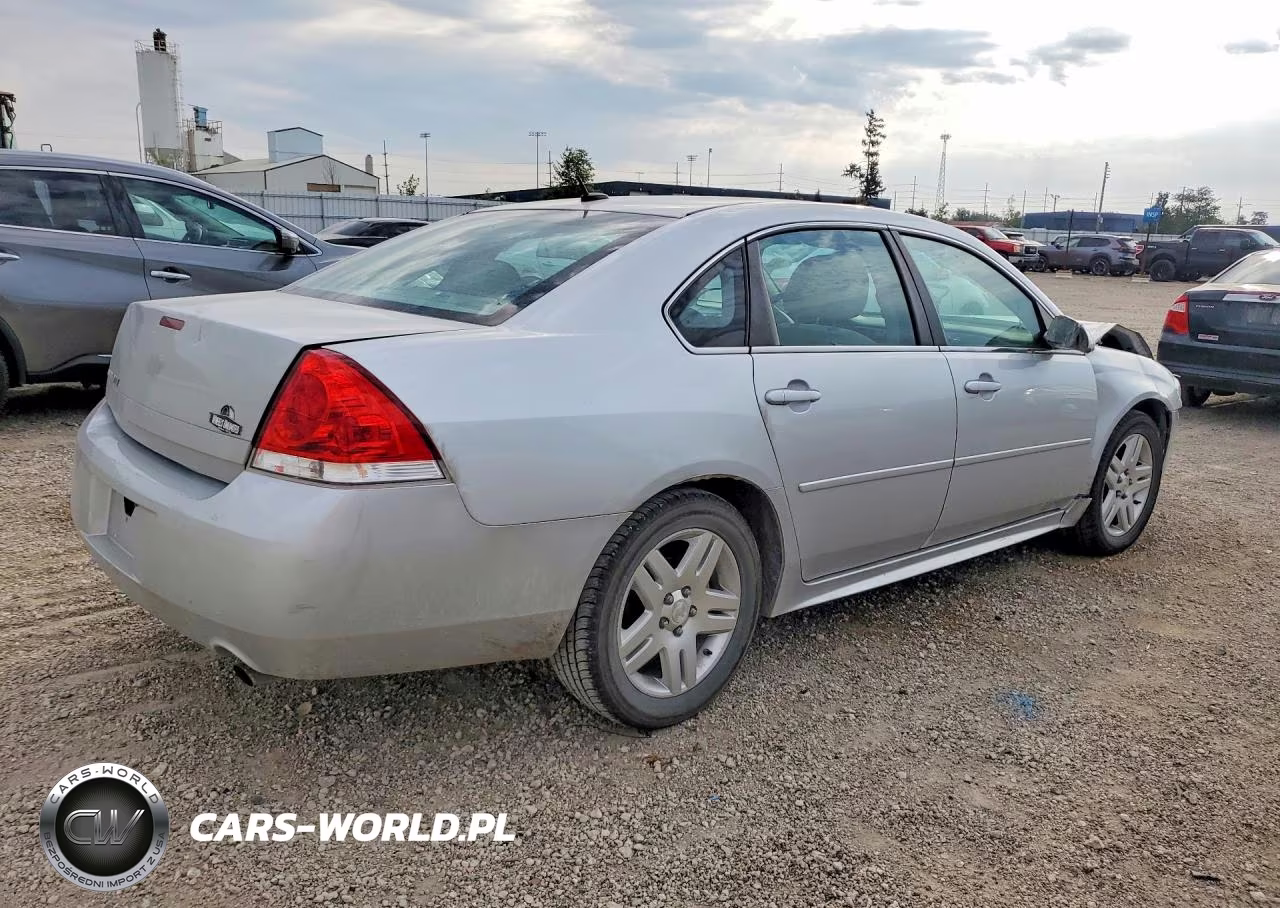 2012 Chevrolet Impala Lt VIN:2G1WG5E31C1296878 - 3