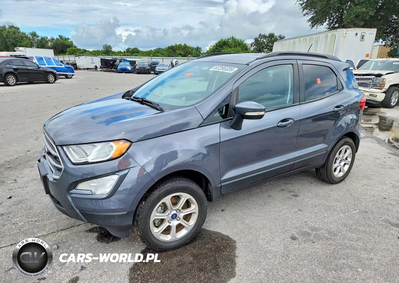 2021 Ford Ecosport Se VIN:MAJ3S2GE1MC443692 - 1