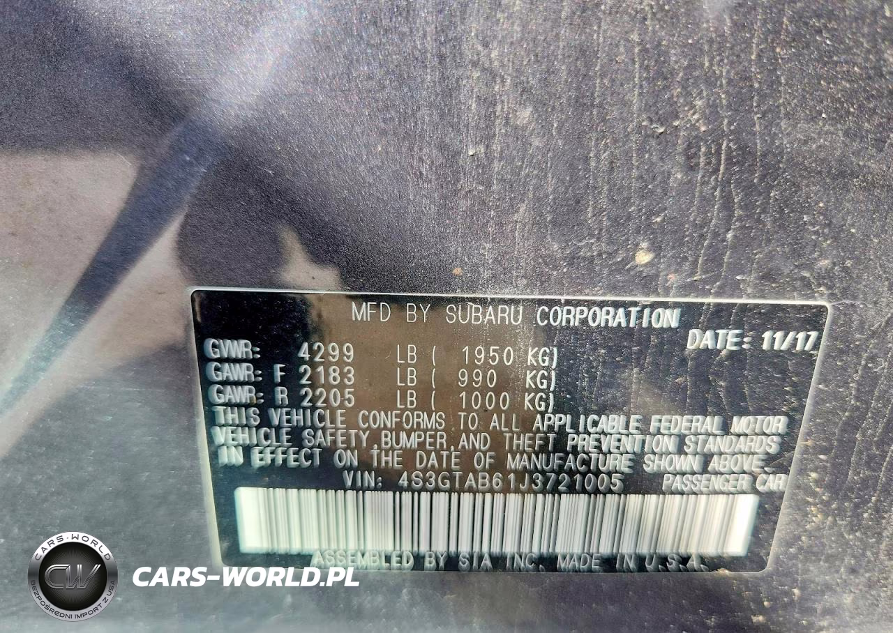 2018 Subaru Impreza Premium VIN:4S3GTAB61J3721005 - 13