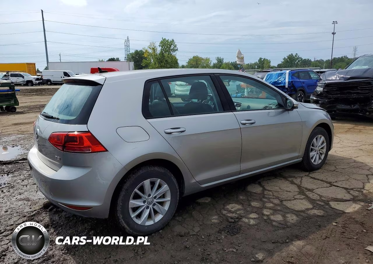 2015 Volkswagen Golf Tsi S 4-Door VIN:3VW217AU2FM018468 - 3